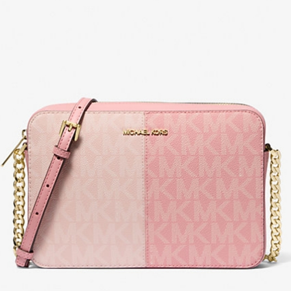 Michael kors Jet Set Large Logo Crossbody Bag